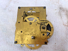 Vintage Seth Thomas The Bristol Co.  Brass Clock Ogee Movement Parts Restore picture