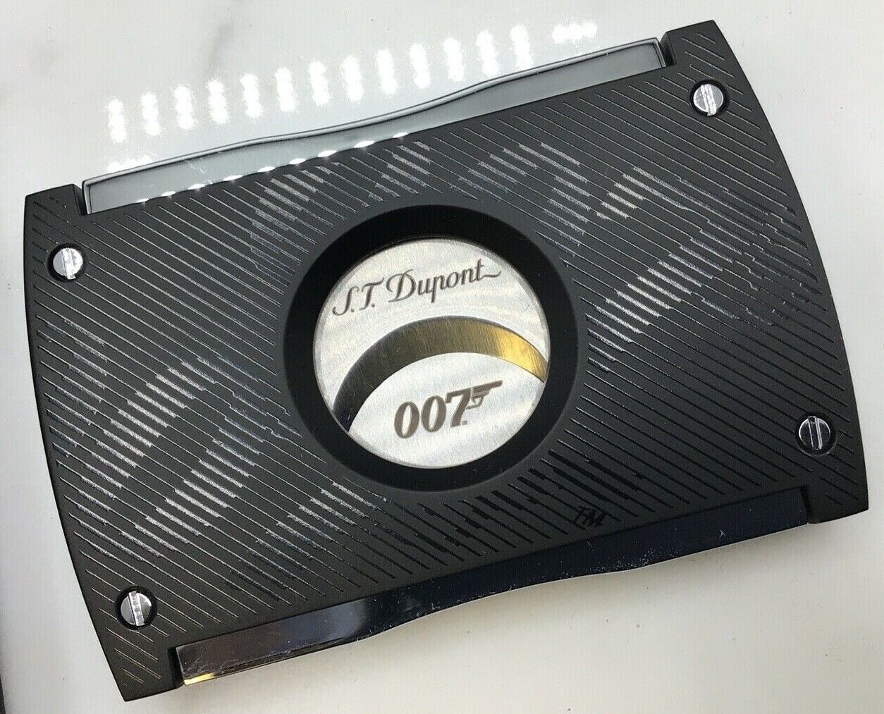ST Dupont James Bond 007 Cigar Cutter Limited Edition Double Guillotine 003416