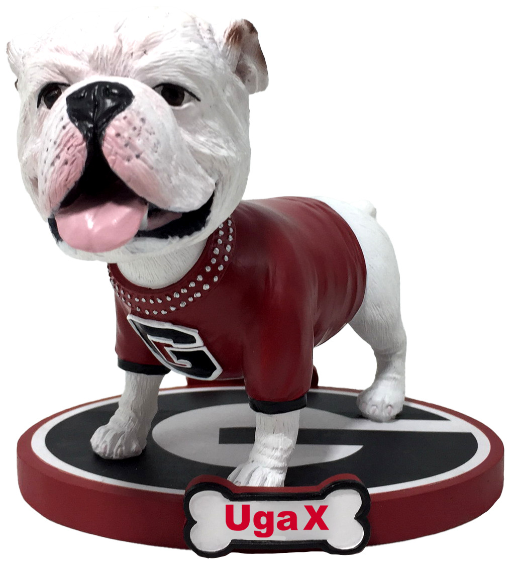 Uga X Georgia Bulldogs Live Mascot Bobblehead NCAA College
