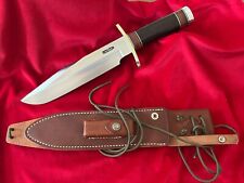 RANDALL MADE KNIFE MODEL 12-9 SPORTSMAN BOWIE #14 GRIND, MICARTA, #25 HANDLE picture