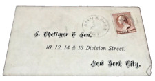 APRIL 1887 PRR BEL-DEL BELVIDERE & PHILADELPHIA RPO HANDLED ENVELOPE picture