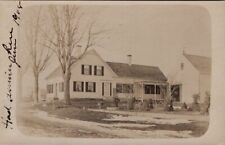 1908, Residence in TOPSHAM, Maine Real Photo Postcard picture