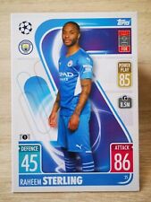 Topps C76 match attax 2021-22 champions league #25 Raheem Sterling Manchester C picture