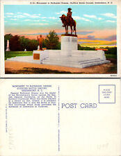 Nathaniel Greene Guilford battle ground Greensboro NC Postcards unused 51653 picture