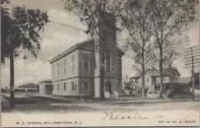 Postcard ME Church Williamstown NJ 1906 picture