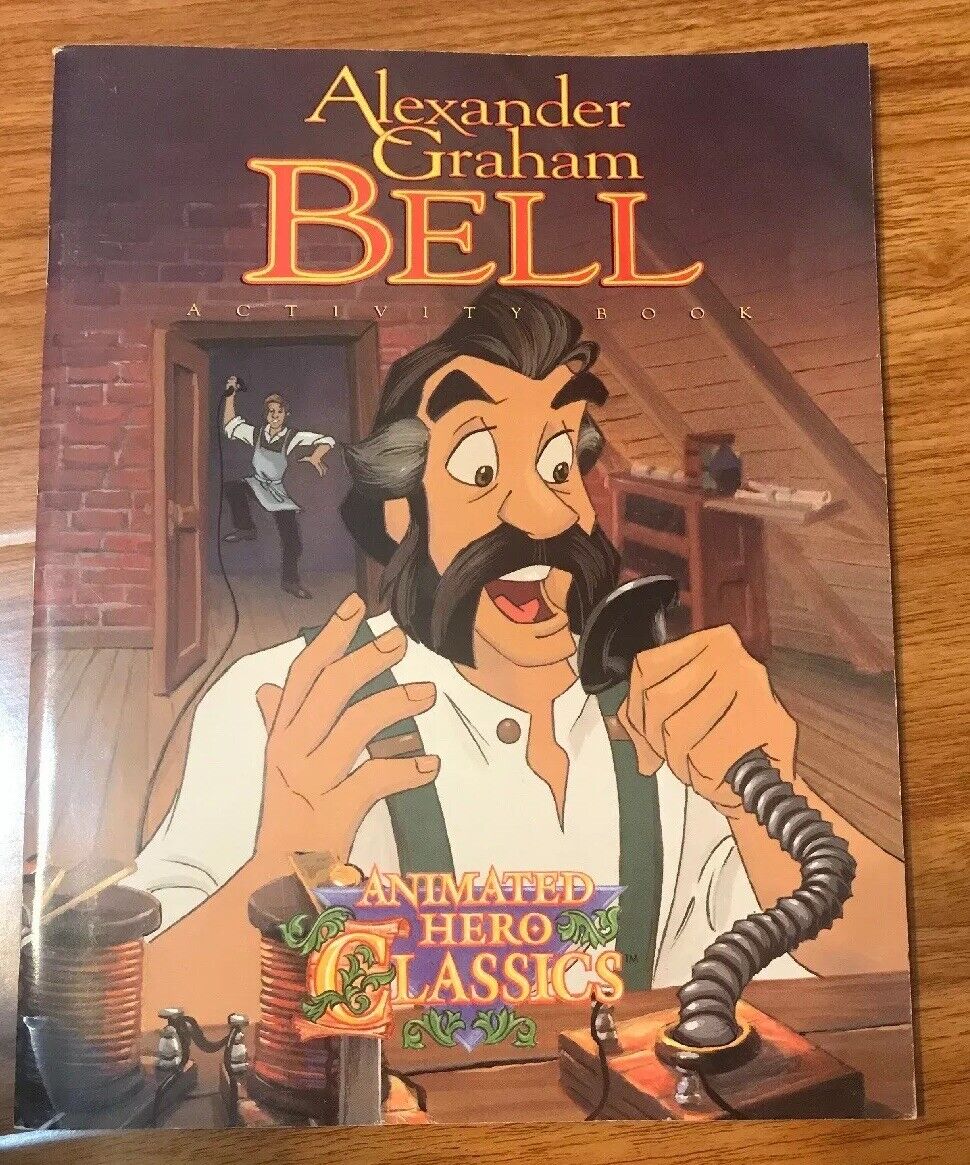Animated Hero Classics Alexander Graham Bell Book