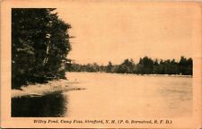 Willey Foss Camp Foss Strafford New Hampshire UNP Artone DB Postcard C12 picture