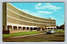Stamford CT-Connecticut, Stamford Hospital, Classic Cars, Chrome Postcard picture