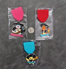 Fiesta Medals Lot San Antonio Mariachi Band Pokemon Snorlax Pikachu Charmander  picture