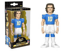 Funko Gold NFL LA Chargers Justin Herbert 5 Inch Vinyl Figure - New & On Hand picture