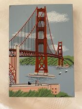 1998 Cat's Meow Golden Gate Bridge Wooden Replica picture
