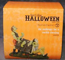  DEPT 56 HALLOWEEN MAKINGS OF A SORDID EVENING SNOW VILLAGE 4056713 picture