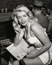 Jayne Mansfield Publicity Photo at Baseball Game - 1950s Pinup Cleavage Sexy picture