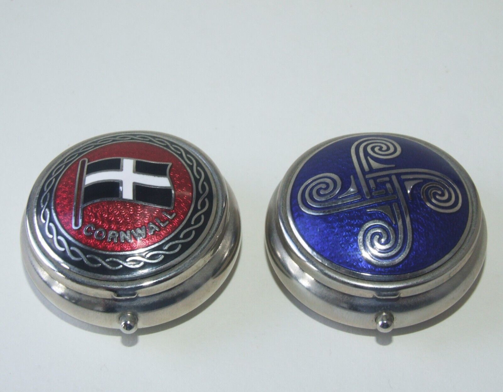 Two Celtic / Cornwall Pill Boxes