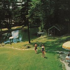 Elwal Pines Inn Motel Williamstown Massachusetts MA UNP Chrome AAA Pool Postcard picture