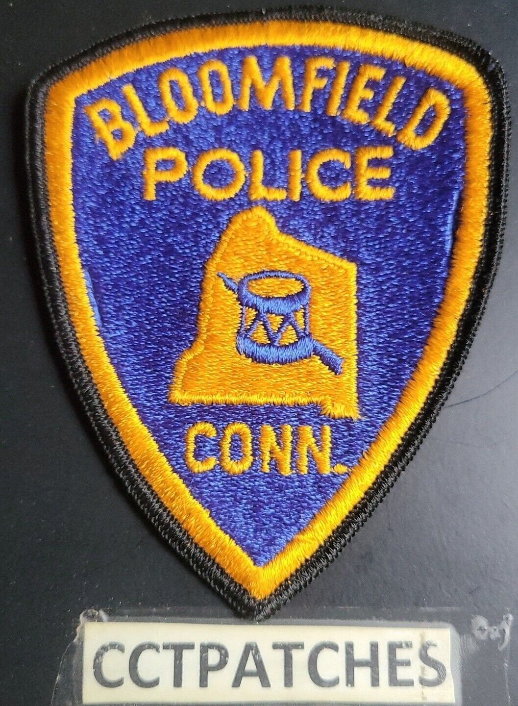 BLOOMFIELD, CONNECTICUT POLICE SHOULDER PATCH CT