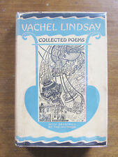 SIGNED - COLLECTED POEMS by Vachel Lindsay  - 1st HCDJ 1923 - poetry picture