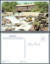 VERMONT Postcard - Thetford Center, Covered Bridge P25 picture