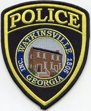 WATKINSVILLE GEORGIA POLICE PATCH picture