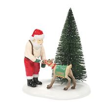 Department 56 Snow Village Accessories Santa Comes to Town 2022 Dated Figurine picture