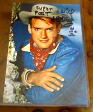 Will Hutchins actor signed autographed photo as  Tom Brewster in Sugarfoot picture