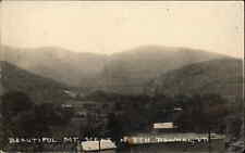 North Pownal Vermont VT Mountain Scene Real Photo c1910 Vintage Postcard picture