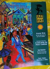 2022 New Orleans Jazz Fest offical Program Jon Batiste Terrance Osborne artist picture