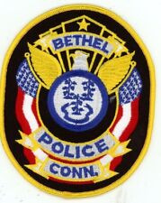 CONNECTICUT CT BETHEL POLICE NICE SHOULDER PATCH SHERIFF picture