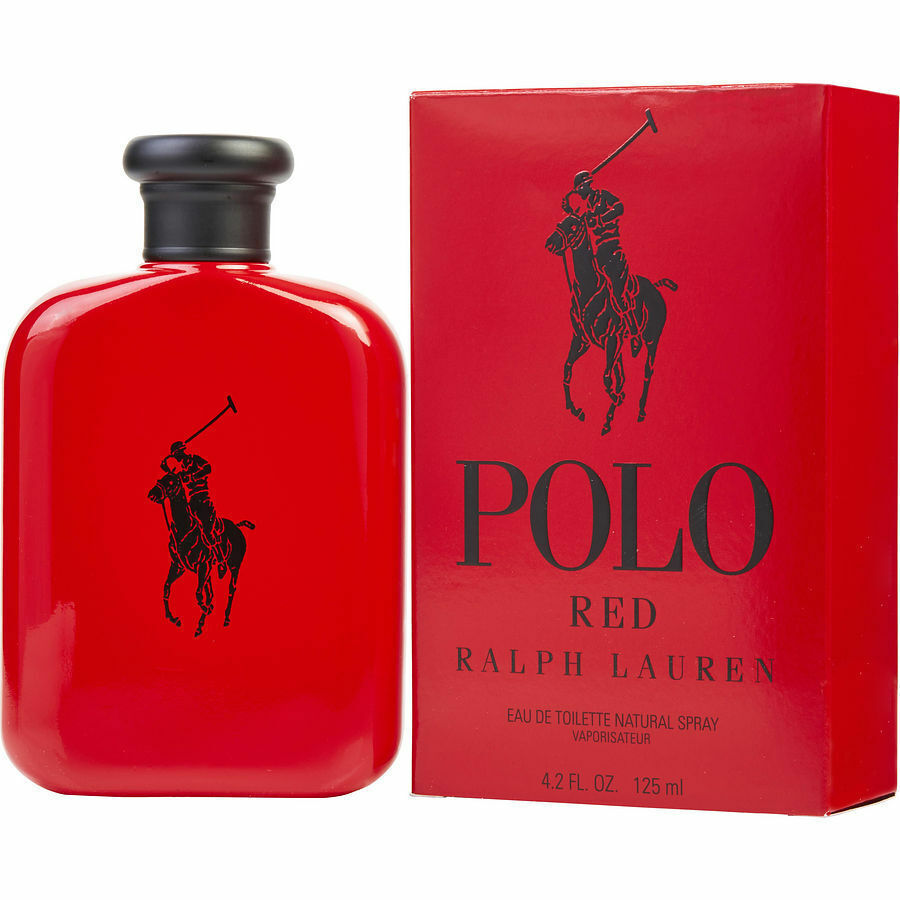 Polo Red by Ralph Lauren 4.2 oz 125 ml Eau De Toilette Brand New in box