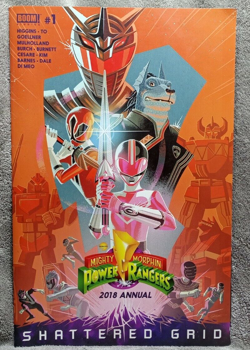 Mighty Morphin Power Rangers Shattered Boom #1 2018 Annual