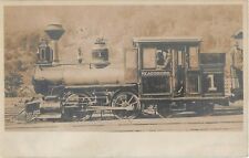 c.1910 RPPC RR Locomotive Engine Readsboro VT picture