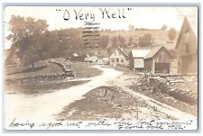 1906 Farm Residence Barn Castleton Bomoseen Vermont VT RPPC Photo Postcard picture