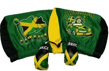 Jamaica Boxing Glove Banner Flag Window Mirror W/ Jamaican Car Headrest Cover picture