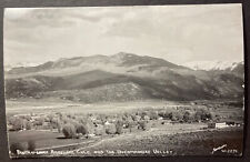 Panorama of Ridgeway and the Uncompahgre Valley Colorado RPPC Sanborn W-2272 picture