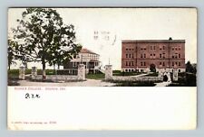Goshen IN-Indiana, Goshen College, Entrance, Campus Buildings, Vintage Postcard picture