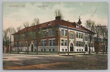Goshen Indiana~High School View from Across Street~1909 picture