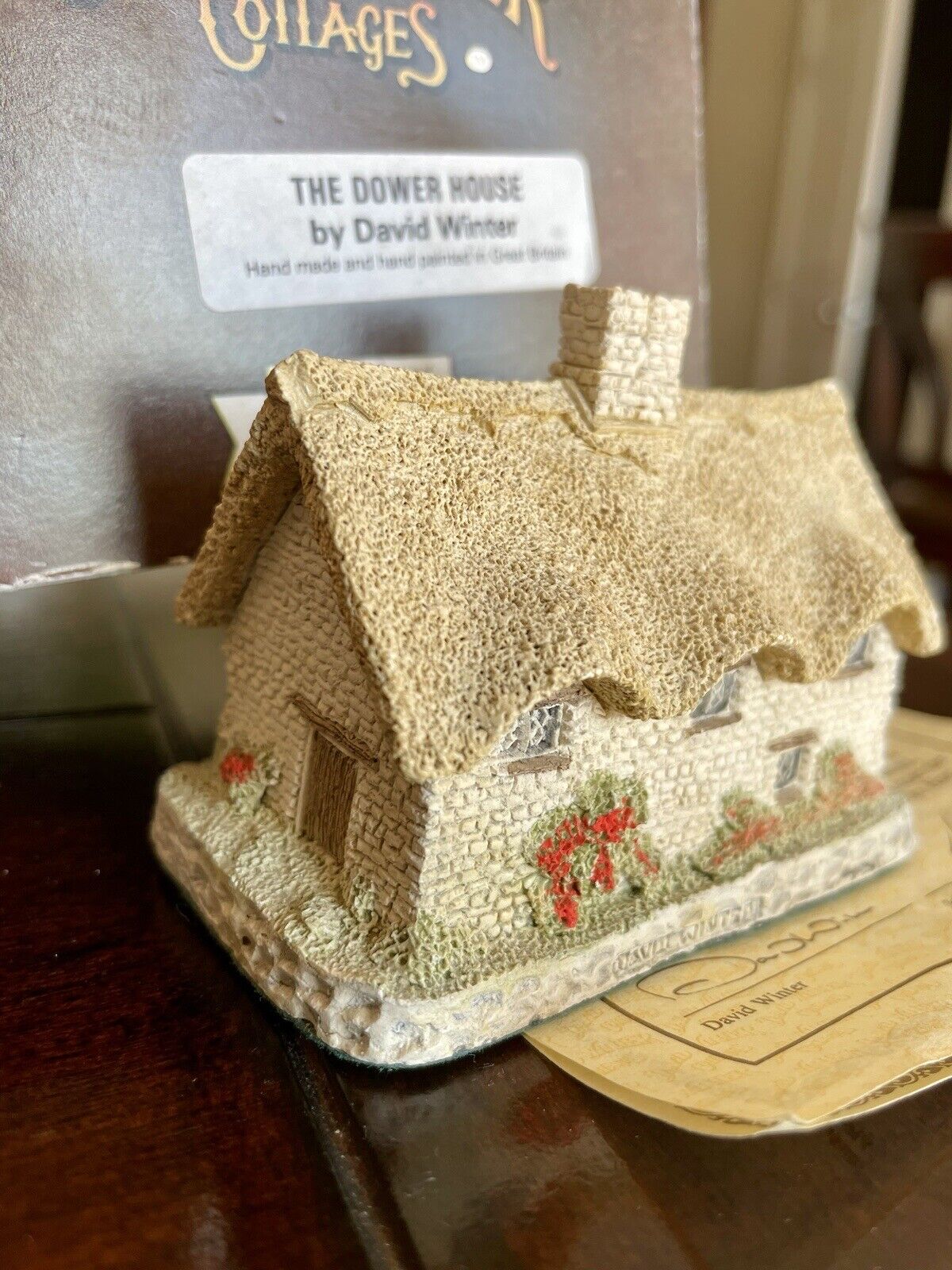 Miniature House  Britain Hand made in Hampshire Vintage VTG