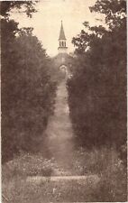 Chapel of the Sorrowful Mother Ferdinand IN Indiana Divided Postcard Vintage picture