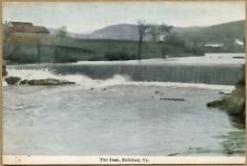 Postcard VT Richford The Dam Vermont picture