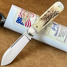 ✨GEC GREAT EASTERN CUTLERY NORTHFIELD 78 UN-X-LD STAG AMERICAN JACK KNIFE 782117 picture