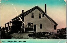 Creamery, Deer Creek, Minnesota Postcard (1912) picture