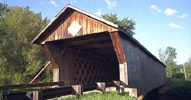 Depot Covered Bridge, Pittsford, Vermont