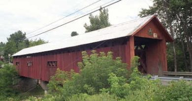 Station Northfield Covered Bridge, Northfield, Vermont