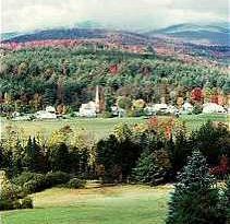 Worcester, Vermont, New England USA