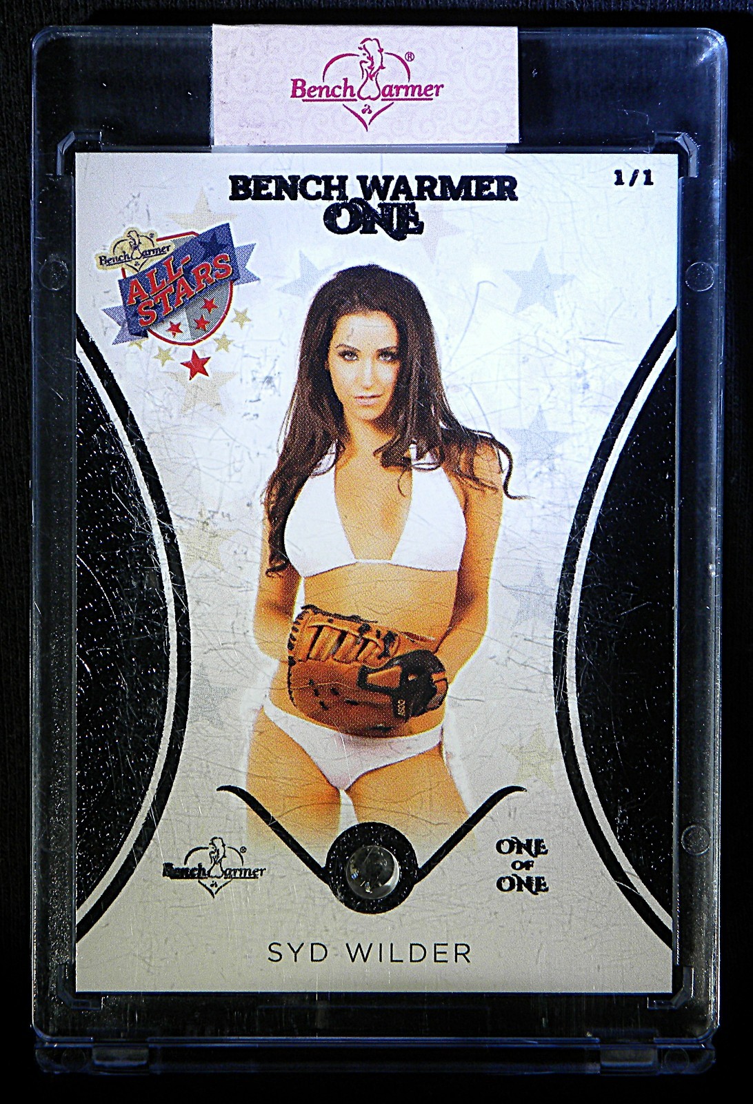 2024 Bench Warmer One Syd Wilder ALL STARS BLACK FOIL PARALLEL 1/1
