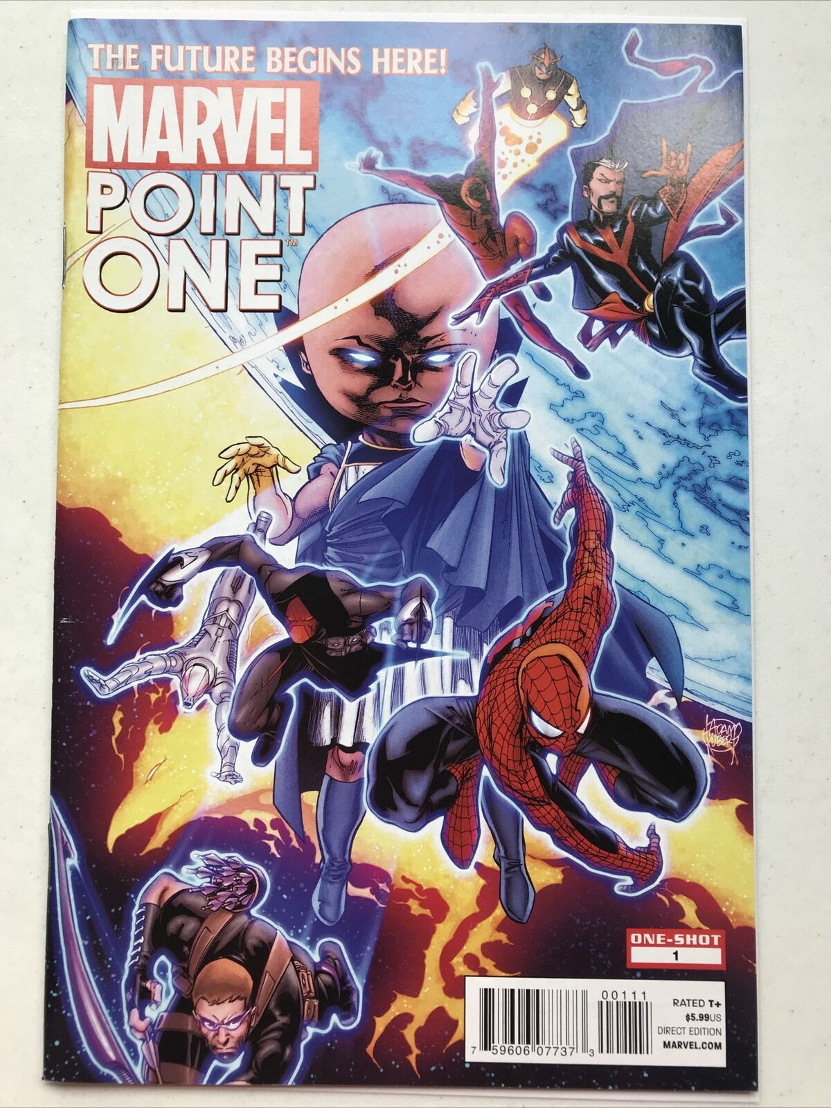 Point One 1, Marvel 2012, 1st Sam Alexander Nova