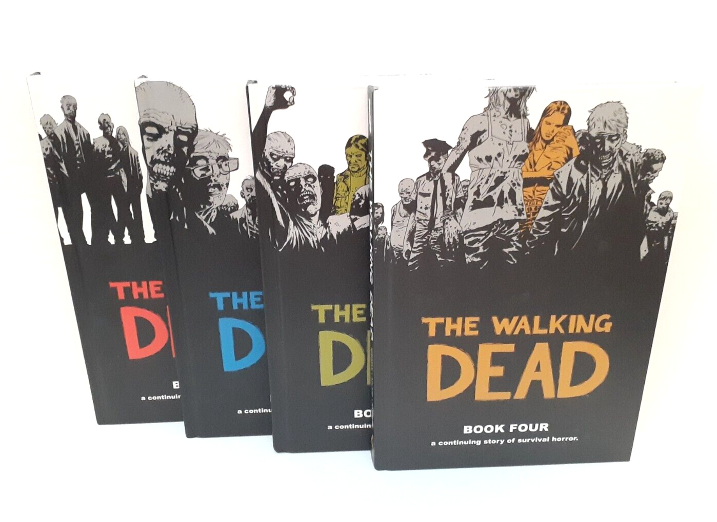 The Walking Dead Hardcover Volumes 1-4 Lot - Image Robert Kirkman