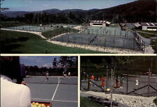 Killington Vermont summer School for Tennis courts multiview vintage postcard picture