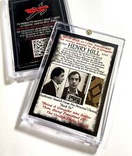 Henry Hill “Goodfellas” Authentic Relic Series Card #HHR01 Comes In Case picture