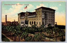 Clarendon Hotel Sea Breeze Florida Divided Back Vintage Postcard E3 picture